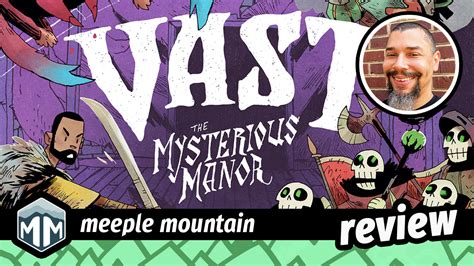 Vast: The Mysterious Manor Game Review — Meeple .